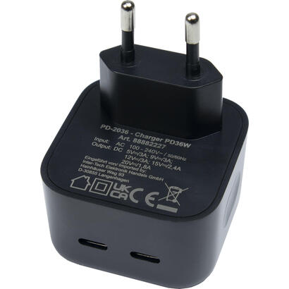 inter-tech-pd-charger-usb-cpsu-pd-2036-pd-36w-negro