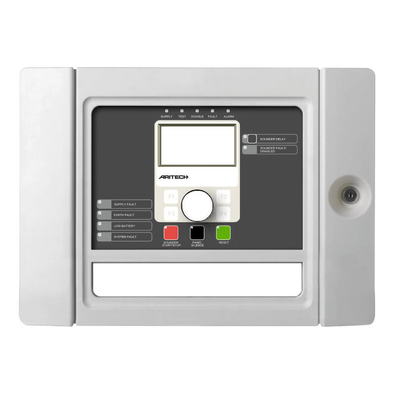 carrier-2x-d-s-frontal-de-panel-de-incendios-direccionable-puerta-con-cabina-pequena-de-interfaz-de-usuario