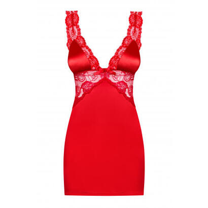 obsessive-secred-chemise-polyester-red