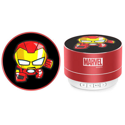 altavoz-portatil-inalambrico-iron-man-marvel