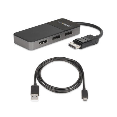 startech-hub-mst-usb-c-a-4x-displayport-14-negro