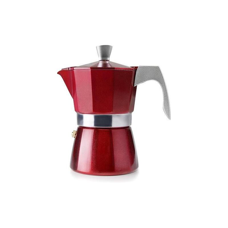 cafetera-italiana-ibili-623206-express-evva-red-para-6-tazas