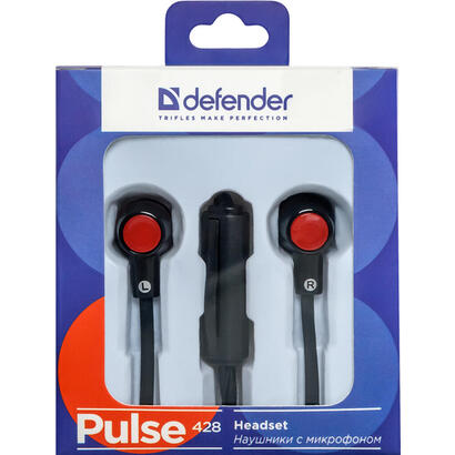 auriculares-defender-pulse-428-alambrico-negro-rojo