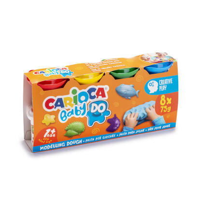 carioca-43180-compuesto-para-ceramica-y-modelaje-pasta-para-modelar-600-g-multicolor-8-piezas