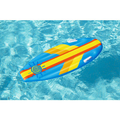 bestway-42046-flotador-para-piscina-y-playa-azul-rosa-estampado-vinilo-colchon-flotante