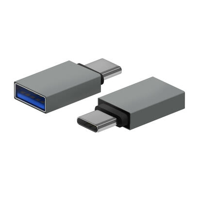 aisens-mini-adaptador-aluminio-usb-32-gen1-3a-tipo-usb-cm-ah-gris