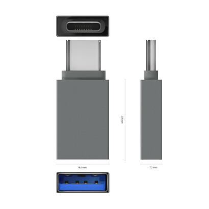 aisens-mini-adaptador-aluminio-usb-32-gen1-3a-tipo-usb-cm-ah-gris