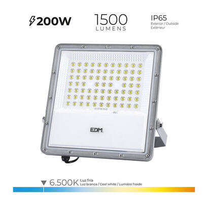foco-proyector-led-solar-200w-1500lm-6500k-ip65-edm