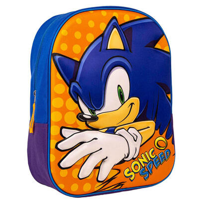 mochila-3d-sonic-the-hedgehog-31cm