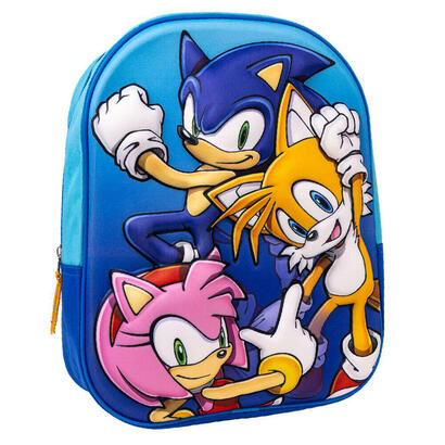 mochila-3d-sonic-the-hedgehog-31cm