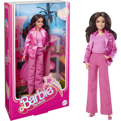 mattel-barbie-signature-the-movie-america-ferrera-como-la-muneca-gloria-de-la-pelicula-en-un-traje-pantalon-de-tres-piezas-en-ro