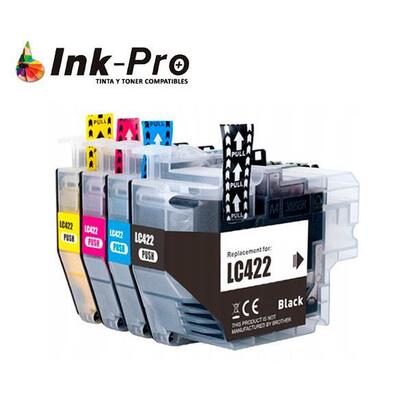 tinta-inkpro-brother-lc422-cian-550-pag-premium