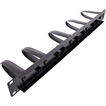 inline-19110w-organizador-de-cables-5-plastic-brackets-removable-ral-9005-negro