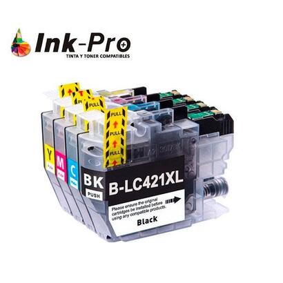 tinta-inkpro-brother-lc421-xl-cian-500-pag-premium