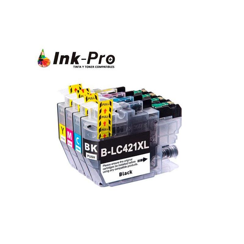 tinta-inkpro-brother-lc421-xl-cian-500-pag-premium