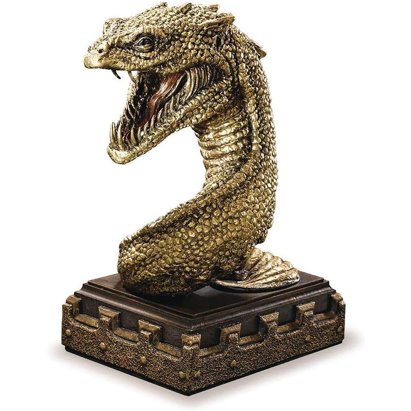 basilisk-bookend-sujetalibros-basilisco