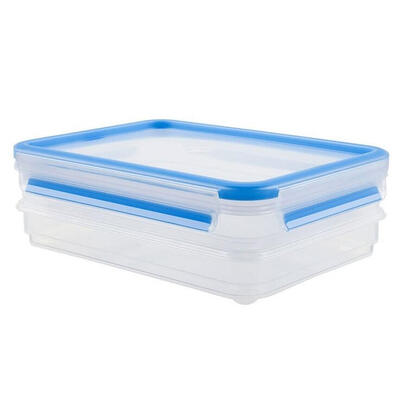 emsa-508556-recipiente-de-almacenar-comida-plaza-contenedor-1-l-azul-transparente-3-piezas