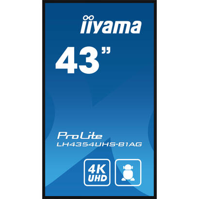 iiyama-lh4354uhs-b1agpantalla-senalizacion-digital-108-cm-425-lcd-wifi-500-cd-m-4k-ultra-hd-negro-android-11-247