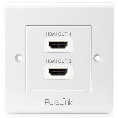 purelink-pureinstall-pi105-toma-de-pared-hdmi-blanco