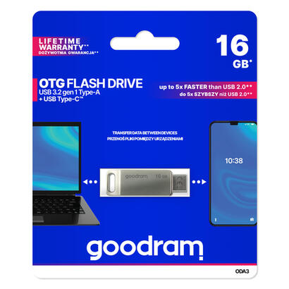 pendrive-goodram-16gb-oda3-plata-usb-30-tipo-c