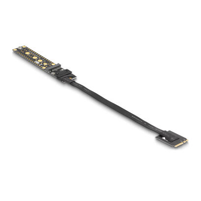 delock-64215-tarjeta-de-expansion-nvme-m2-clave-ae-macho-a-clave-m-ranura-con-cable-de-20-cm