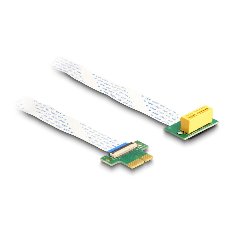 delock-88022-tarjeta-elevadora-pci-express-x1-macho-a-ranura-x1-con-angulo-de-90-con-cable-fpc-30-cm