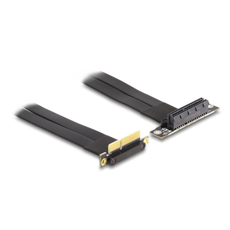 delock-88044-tarjeta-elevadora-pci-express-x4-macho-con-angulo-de-90-a-ranura-x4-con-angulo-de-90-con-cable-30-cm