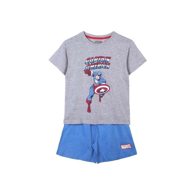 pijama-corto-single-jersey-punto-marvel-gray-talla-12a