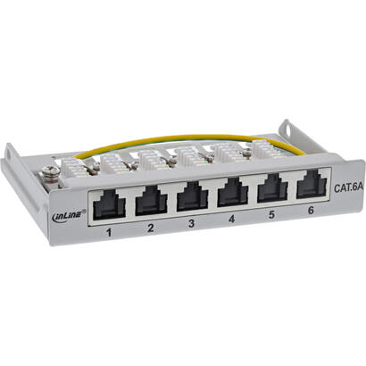 inline-patch-panel-cat6a-05u-6-port-for-tablewallrail-with-dust-projoection-gris