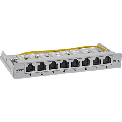 inline-patch-panel-cat6a-05u-8-port-for-tablewallrail-with-dust-projoection-gris