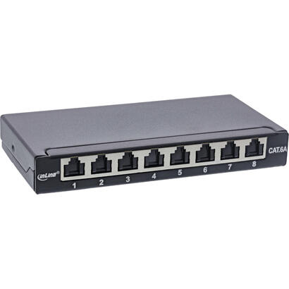 inline-patch-panel-cat6a-05u-8-port-for-tablewallrail-with-dust-projoection-negro