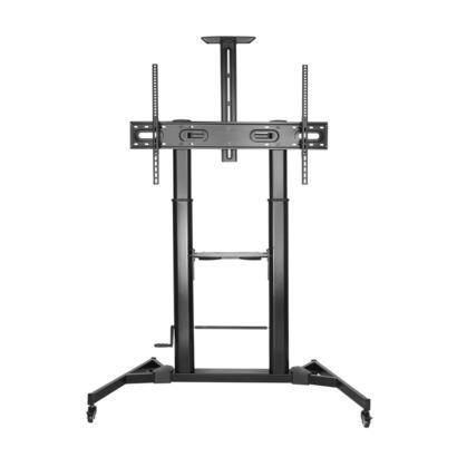 aisens-soporte-de-suelo-para-tvmonitor-de-60-a-100-max-100kg-ajustable-en-altura-movimiento-horizontal-y