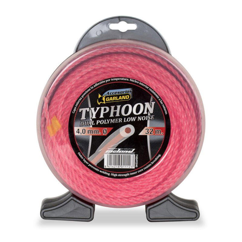 hilo-para-desbrozadora-typhoon-ovalado-o40-mm-dispensador-32-m