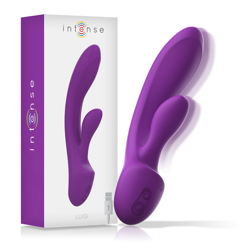 intense-luigi-vibrador-rabbit-silicona-liquida-morado