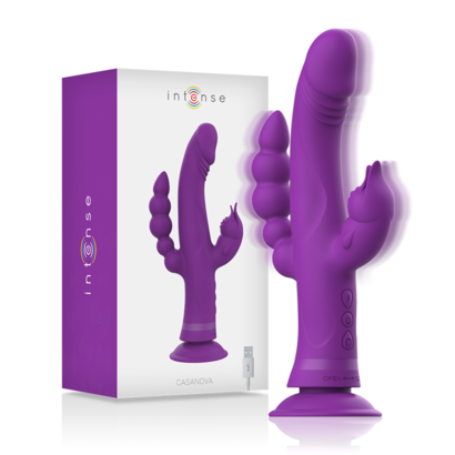 intense-casanova-vibrador-rabbit-silicona-triple-motor-morado