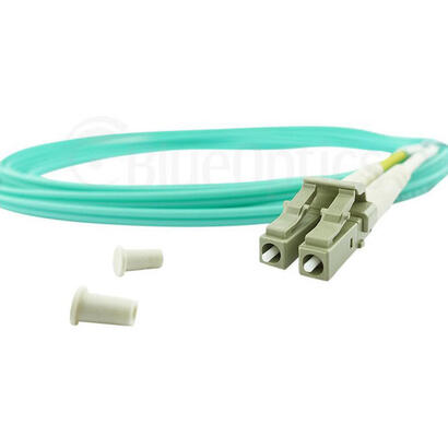 blueoptics-sfp3131eu05mk-cable-de-fibra-optica-05-m-lc-om3-color-aguamarina