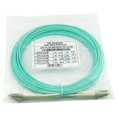 blueoptics-sfp3131eu05mk-cable-de-fibra-optica-05-m-lc-om3-color-aguamarina