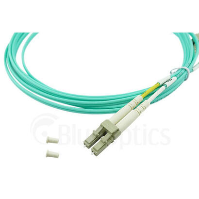 blueoptics-sfp3131eu5mk-cable-de-fibra-optica-5-m-lc-om3-color-aguamarina