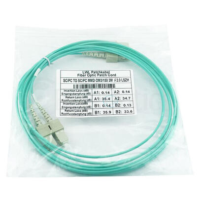 blueoptics-sfp3232eu30mk-cable-de-fibra-optica-30-m-sc-om3-azul