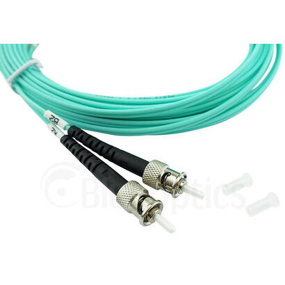 blueoptics-sfp3333eu1mk-cable-de-fibra-optica-1-m-st-om3-color-aguamarina