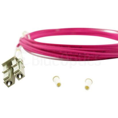 blueoptics-sfp3131fu05mk-cable-de-fibra-optica-05-m-lc-om4-magenta