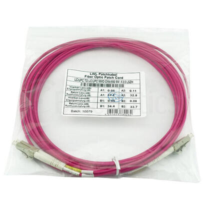 blueoptics-sfp3131fu05mk-cable-de-fibra-optica-05-m-lc-om4-magenta