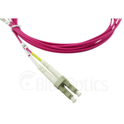 blueoptics-sfp3131fu1mk-cable-de-fibra-optica-1-m-lc-om4-magenta