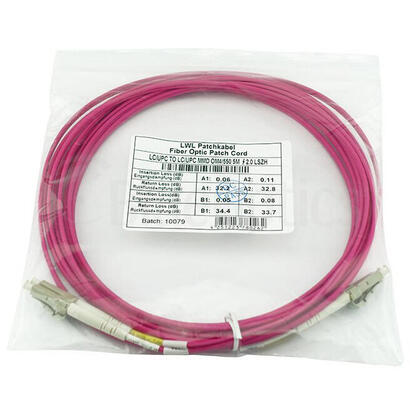 blueoptics-sfp3131fu2mk-cable-de-fibra-optica-2-m-lc-om4-magenta