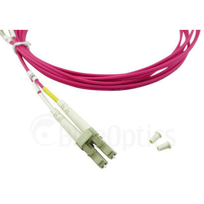 blueoptics-sfp3131fu3mk-cable-de-fibra-optica-3-m-lc-om4-magenta