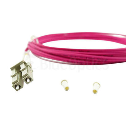 blueoptics-sfp3131fu3mk-cable-de-fibra-optica-3-m-lc-om4-magenta