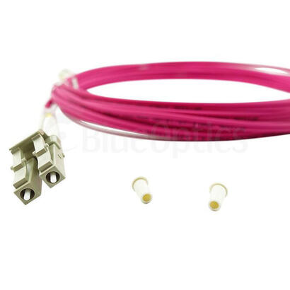 blueoptics-sfp3131fu5mk-cable-de-fibra-optica-5-m-lc-om4-magenta