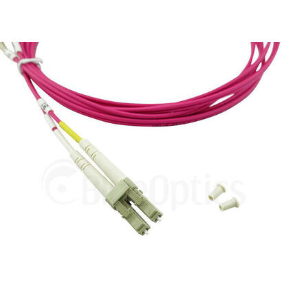 blueoptics-sfp3131fu10mk-cable-de-fibra-optica-10-m-lc-om4-rojo