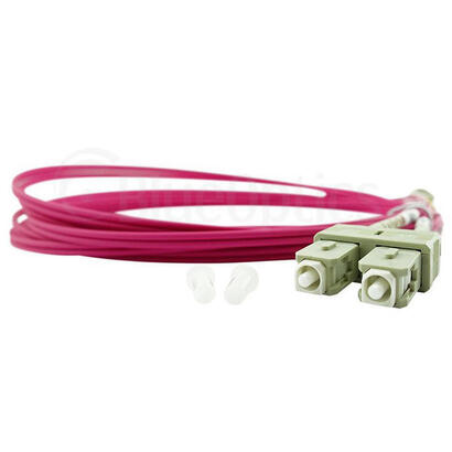 blueoptics-sfp3132fu1mk-cable-de-fibra-optica-1-m-lc-sc-om4-rojo