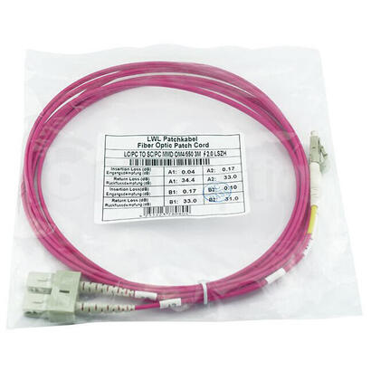 blueoptics-sfp3132fu1mk-cable-de-fibra-optica-1-m-lc-sc-om4-rojo